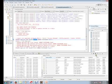 SQL QUERY UPDATE SET EXAMPLE