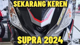 HONDA SUPRA TERBARU VERSI TERKEREN TELAH DATANG MOTOR YANG PALING DI TUNGGU TAMPILAN SANGAT SPORTY