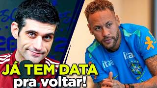 NEYMAR DE VOLTA aos treinos