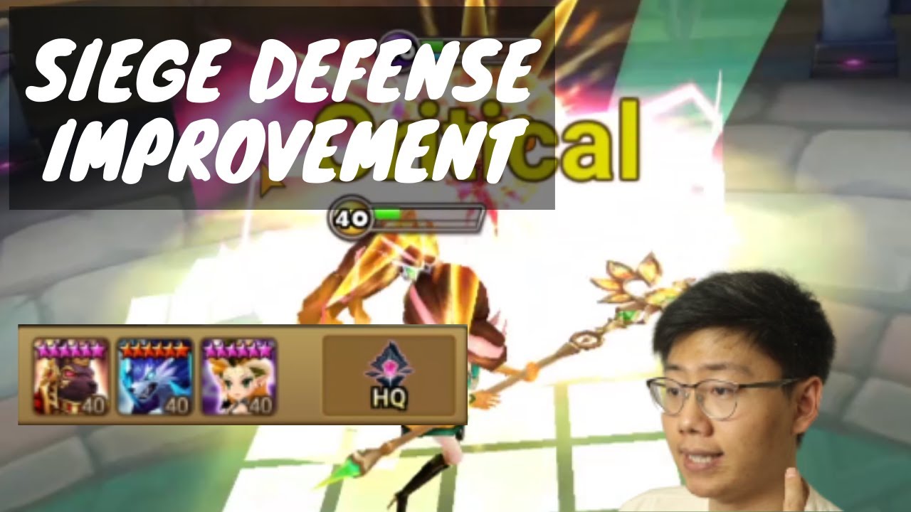 Not A KHMUN VIGOR SKOGUL But A KHMUN VIGOR ETHNA? | Siege Defense Improvement - SUMMONERS WAR