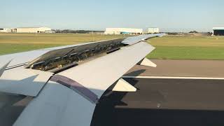 KLM first Embraer E195-E2 - PH-NXA - landing at Amsterdam Schiphol airport