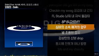 양홍원 - Ballin (Feat. Kid Milli, NO:EL, 김상민그는감히전설이라고할수있다, 스윙스)ㅣ Lyrics / 가사