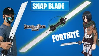 Craft Snap Blade Fortnite || How to make Attack on Titan Sword