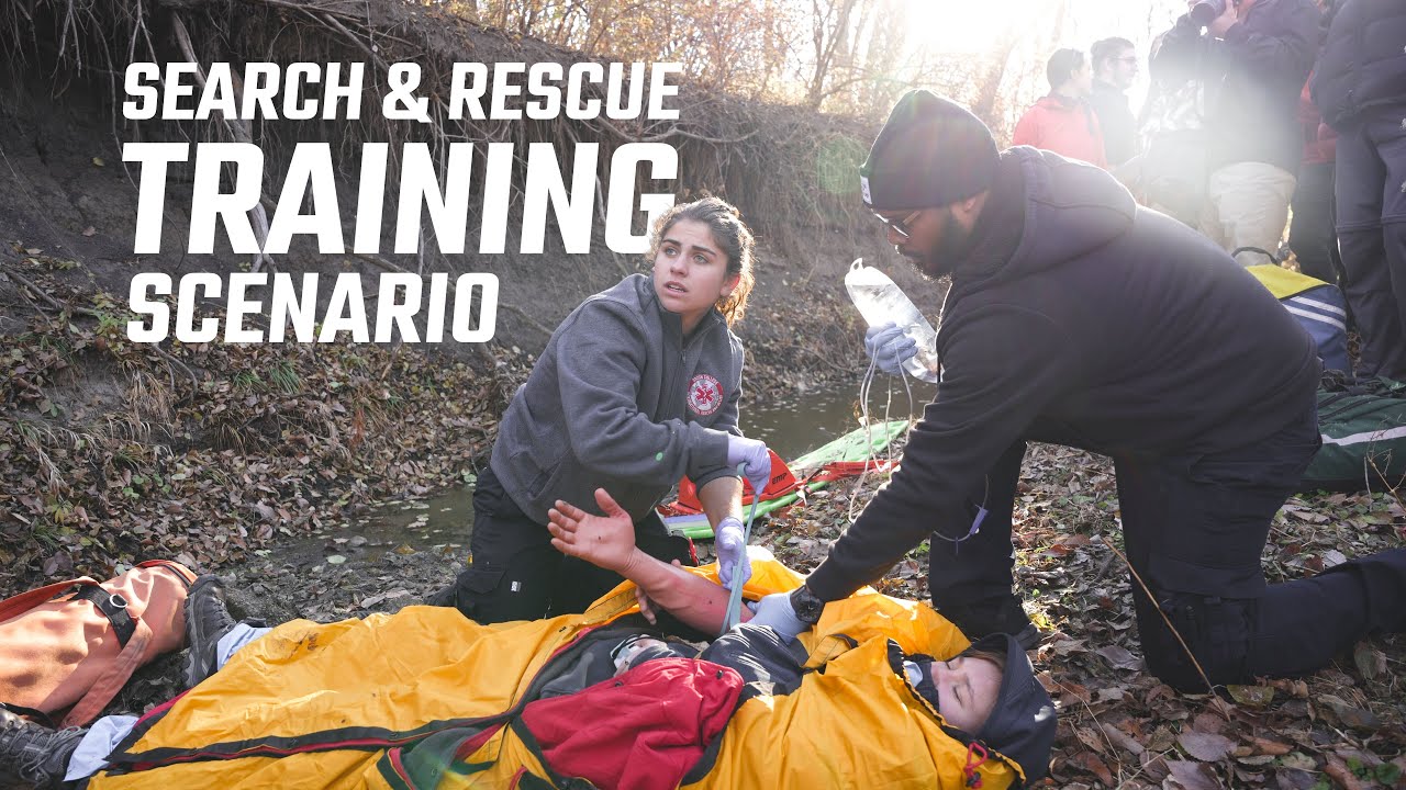 Search & Rescue Training Scenario - 4K - YouTube
