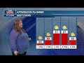 Nice and warm for Thursday
