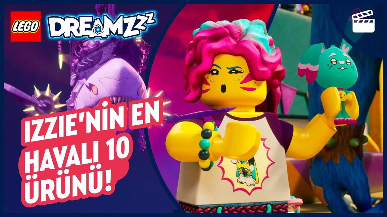Izzie'nin En Havalı 10 Ürünü 💡 Fazla Düşünme! | En İyi Anlar | LEGO DREAMZzz Dizisi