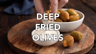 Deep Fried Olives Recipe