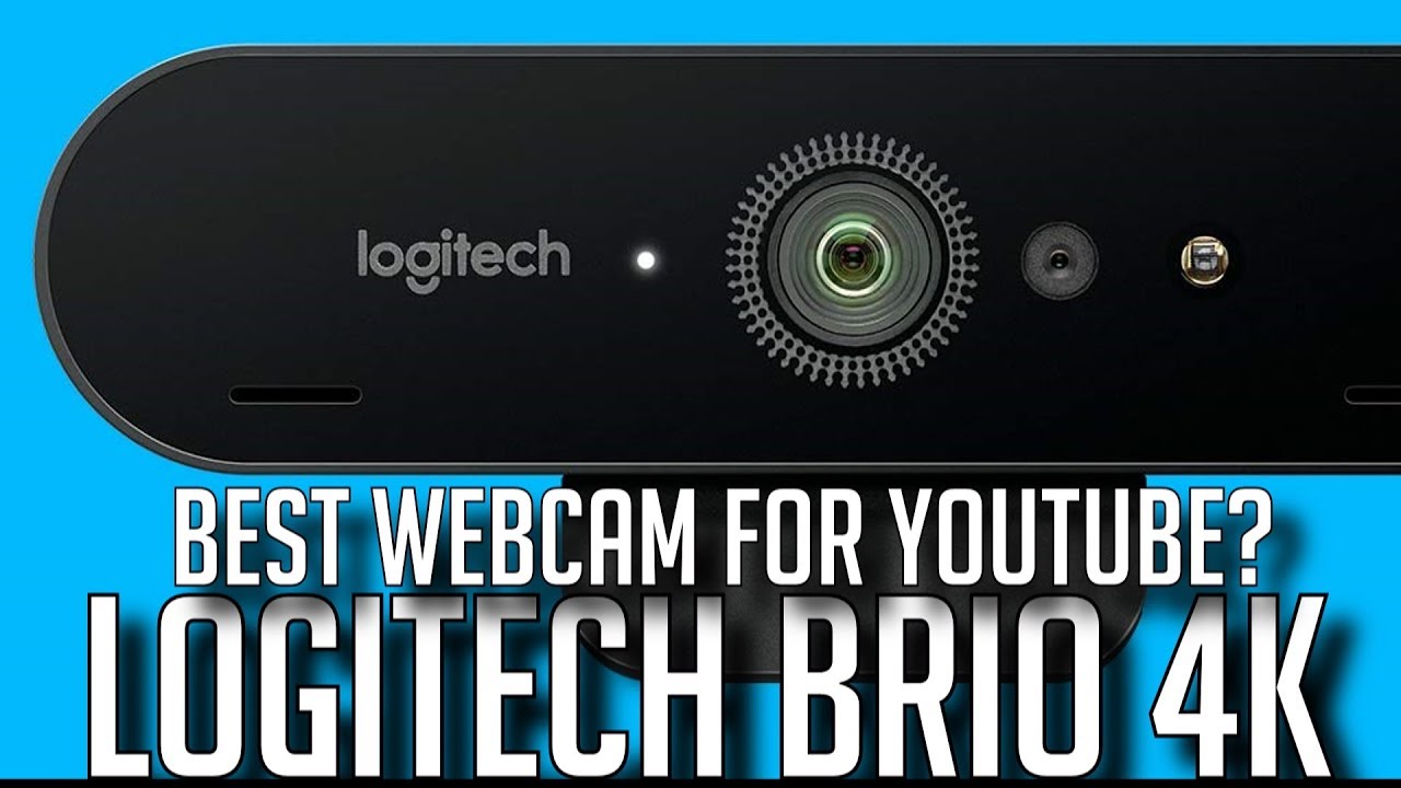 Unboxing the Logitech Brio Ultra 4K HD Webcam - with first look and mic  test! 