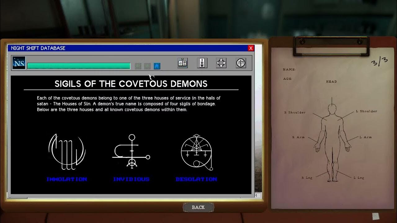 Corpse sit up while using Night Shift Database. The Mortuary Assistant