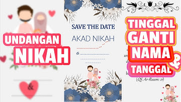 VIDEO UNDANGAN NIKAH DIGITAL SYAR