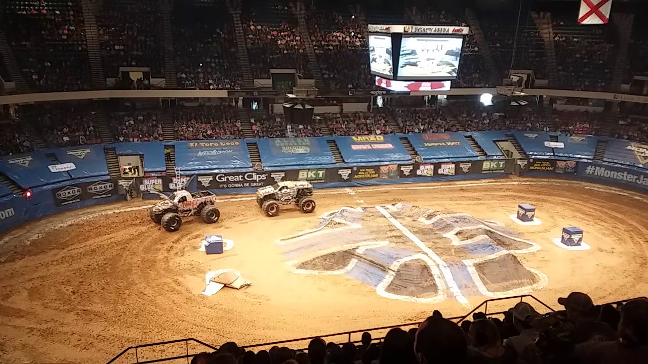 Monster Jam. 2020. Birmingham. AL. 01 YouTube