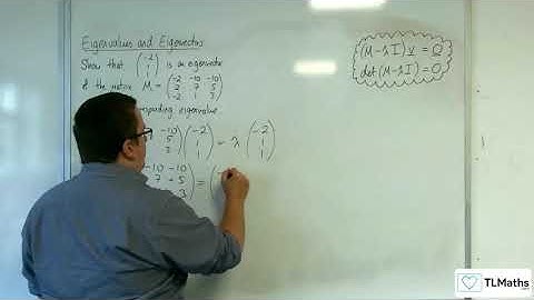 AQA A-Level Further Maths C10-07 Eigenvalues and Eigenvectors: 3D Example 3