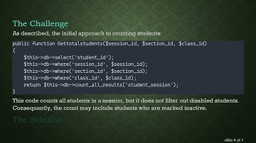 How to Get the Total Number of Active Students in CodeIgniter Using MySQL