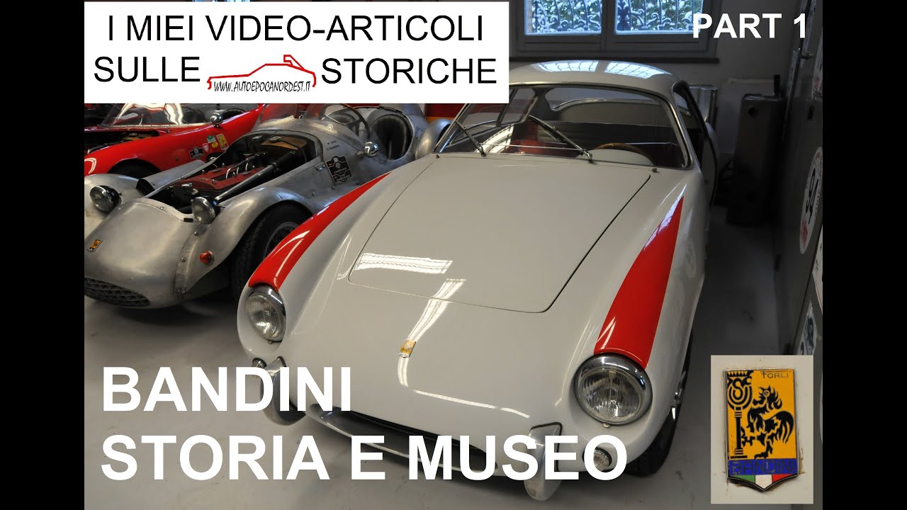 BANDINI AUTOMOBILI MUSEO E LA STORIA DI ILARIO BANDINI. SAPONETTA 1100 SPORT SILURO 1/2. Versione 2