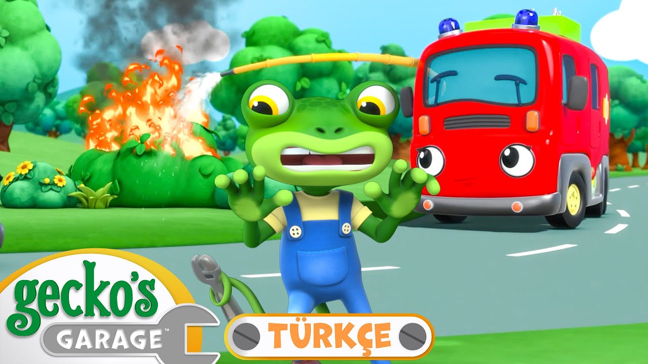 İtfaiye Fiona’nın Süper Sireni 🚒 | 🐸 Gecko'nun Garajı - Çocuklar için Kamyonlar
