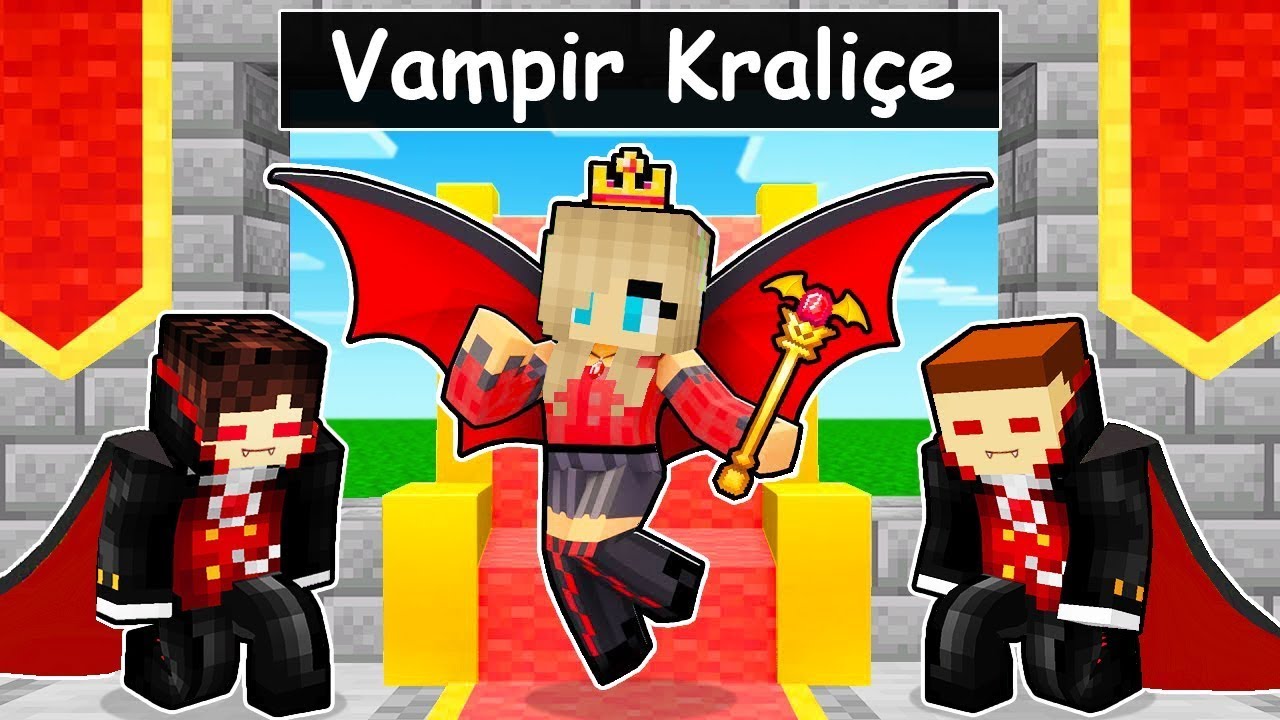 BERCA VAMPİR KRALİÇE OLDU! FİLMİ - Minecraft