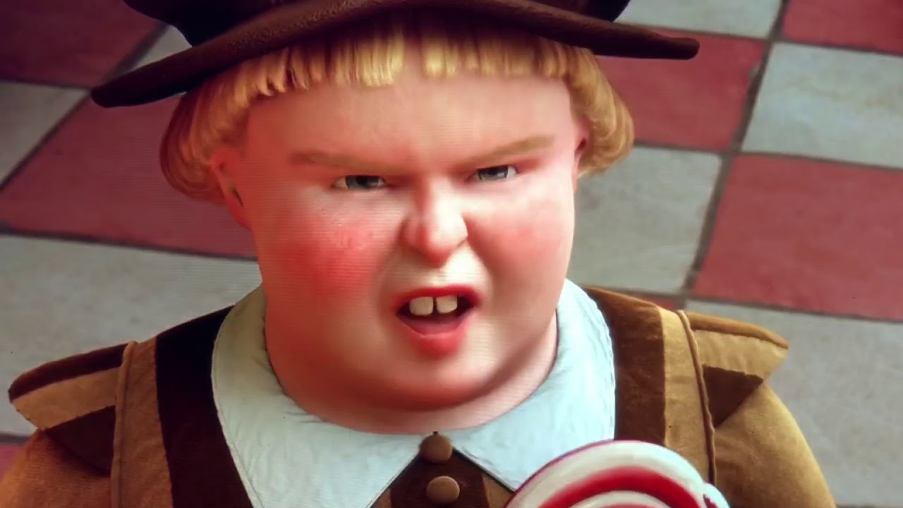 the boy say “lav brølet lyd lav brølet lyd” From Shrek 4 YouTube