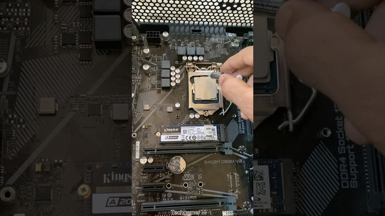 Cleaning my pc, cpu cooler install EP01 