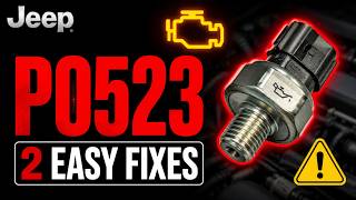 Jeep P0523 Engine Light Try This Simple DIY Fix