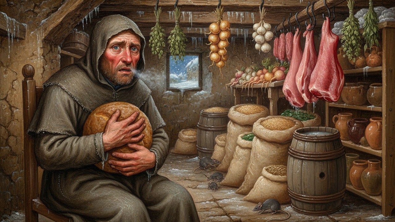 900 kg jedzenia albo śmierć: jak średniowieczni chłopi przetrwali zimę