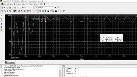 Pspice |BJT  | RC phaseshift oscillator