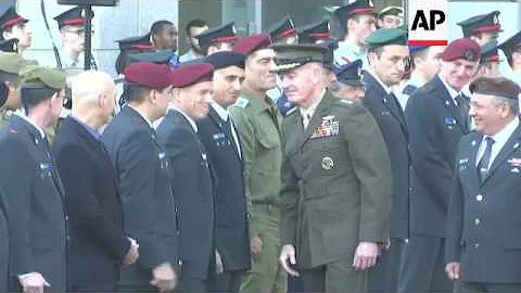 US General Joseph Dunford arrives in Tel Aviv