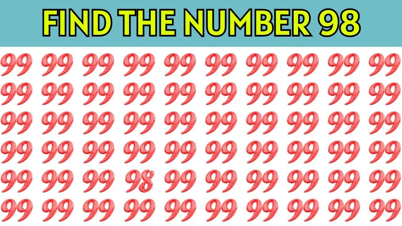 How Good Are Your Eyes? Cool and Quick Test ! Find the differences !