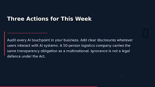 EU AI Act 2026: What SMEs Must Do Right Now 🚨