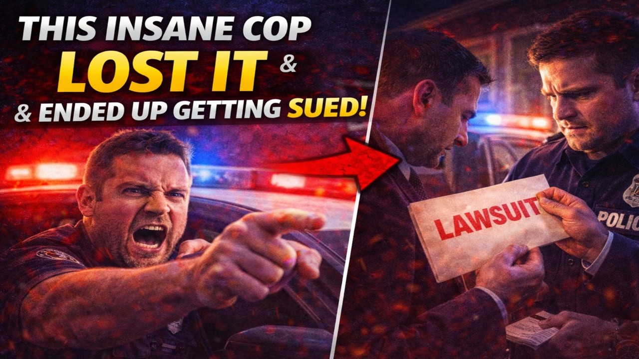 This Insane Cop Lost It and Ended Up Getting SUED! YouTube