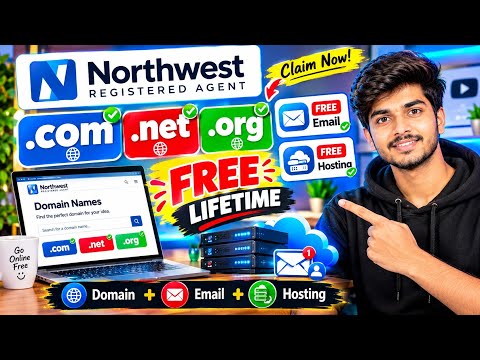 I Got a FREE .COM Domain for Lifetime | Full Tutorial