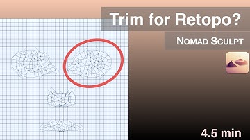Interesting feature of Trim Tool | Nomad Sculpt