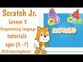 Scratch jr tutorials how to dribble basketball  scratch jr tutorial 3 coding for kids  urdu