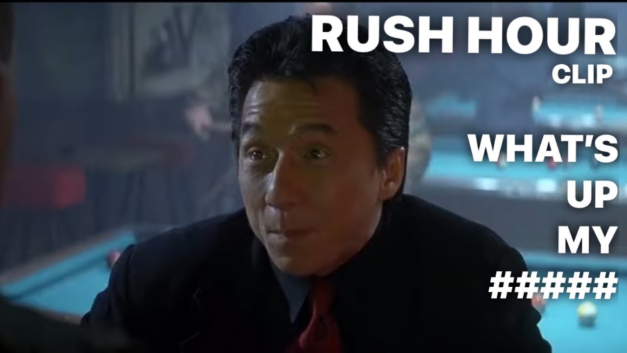 Jackie Chan Bar Scene (what's up my n)/ RUSH HOUR - YouTube