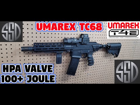 Umarex TC68 SSD Valve 83 Joules 750 PSI HPA Test