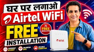 Airtel Ka WiFi Kaise Lagwaye | How to Get Airtel WiFi Connection at Home | Airtel Xstream Fiber WiFi screenshot 2