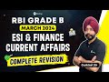 March current affairs 2024  rbi grade b esi  finance preparation  esi  finance current affairs
