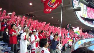 広島カープ 応援 20100518 七回　それいけカープ～ジェット風船