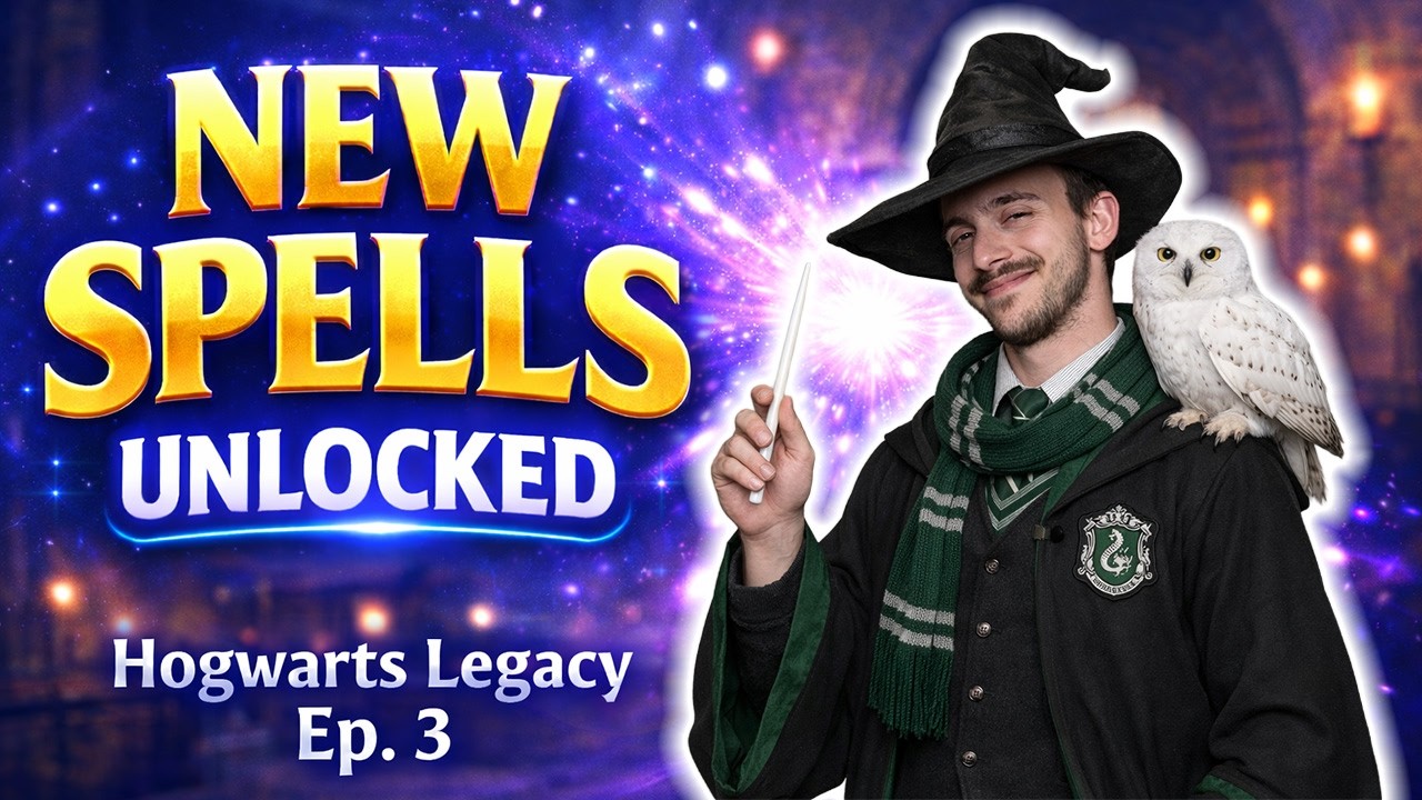 🔴 Unlocking New Spells 🔮✨ | Hogwarts Legacy Episode 3