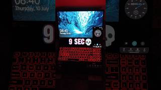 Acer Nitro 5 Boot up Test after 1 year #shorts #laptop #acer