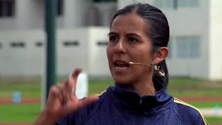 Lorena Acosta Coach de atletismo