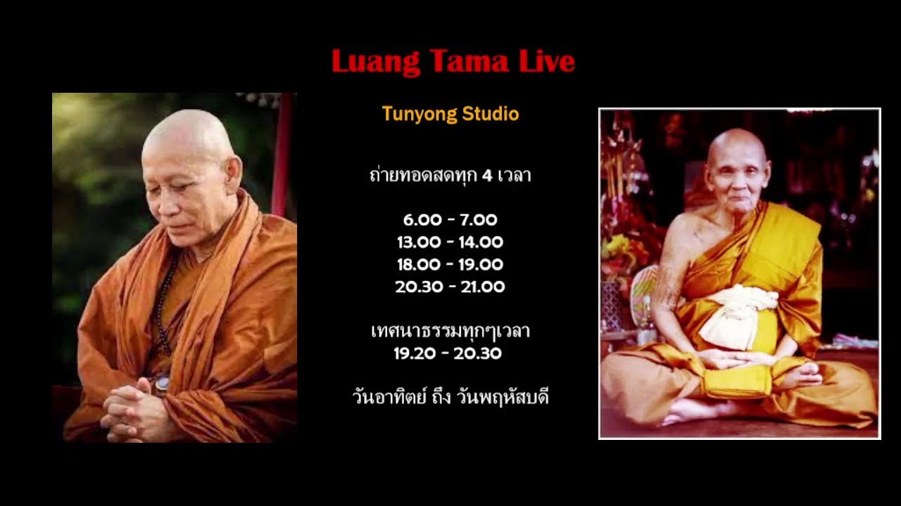หลวงตาม้าถ่ายทอดสด วัดถ้ําเมืองนะ เชียงใหม่ Live Stream