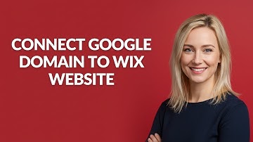 CONNECT GOOGLE DOMAIN TO WIX WEBSITE - Julia