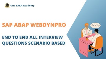 ABAP Webdynpro 200+ interview questions and answers