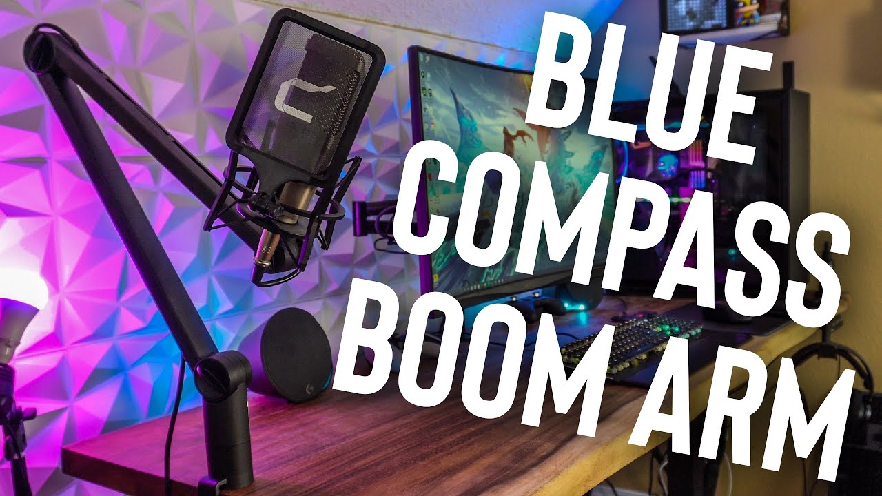 Blue Microphones Compass Premium Broadcast Boom Arm