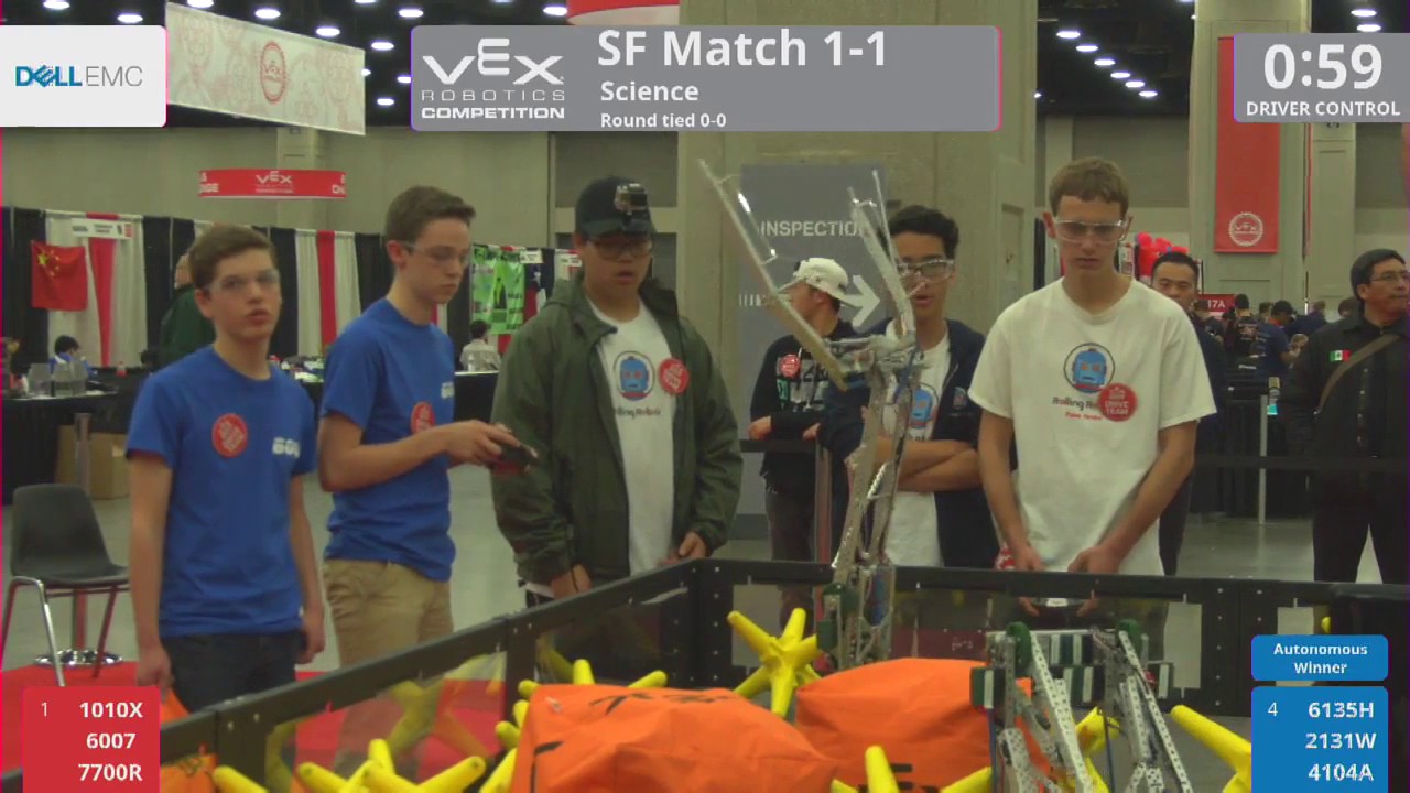 2017 VRC Sci SF1-1 - 1010X 6007 7700R vs 6135H 2131W 4104A - 24 to 21