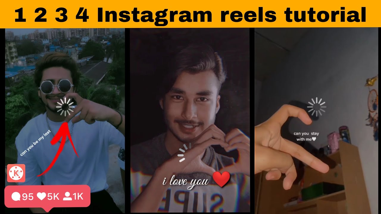 One Two Three Four Instagram Reels Tutorial 1 2 3 4 Instagram reels