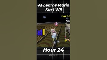 AI Learns all Tracks (Part 1) #ai #mariokart #deeplearning