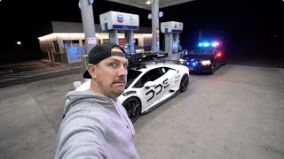 Lamborghini Pulled Over By Oregon State Police