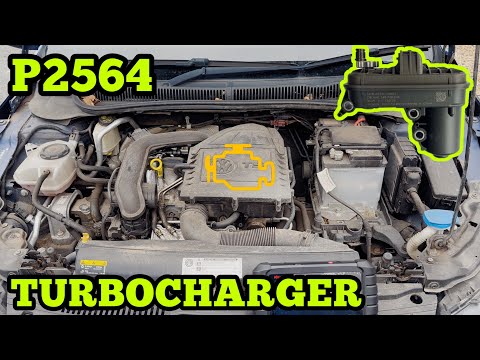 VW P2564 TurboCharger Boost Control Position Sensor Circuit Low - How To Fix
