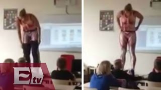 Profesora Se Desnuda Frente A Sus Alumnos Para Explicar Anatomía Excélsior Informa